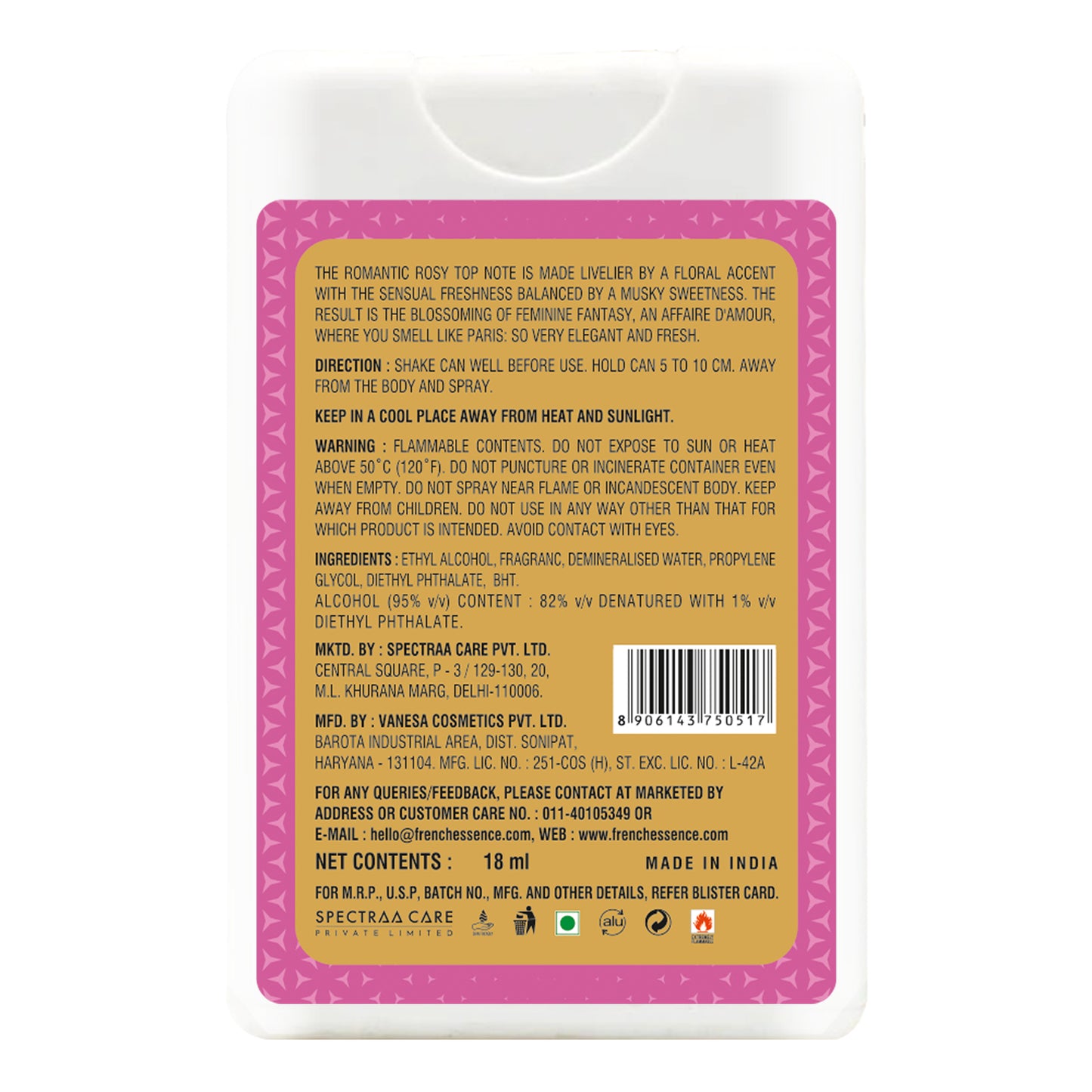 Bloom Pocket Perfume - 18ML