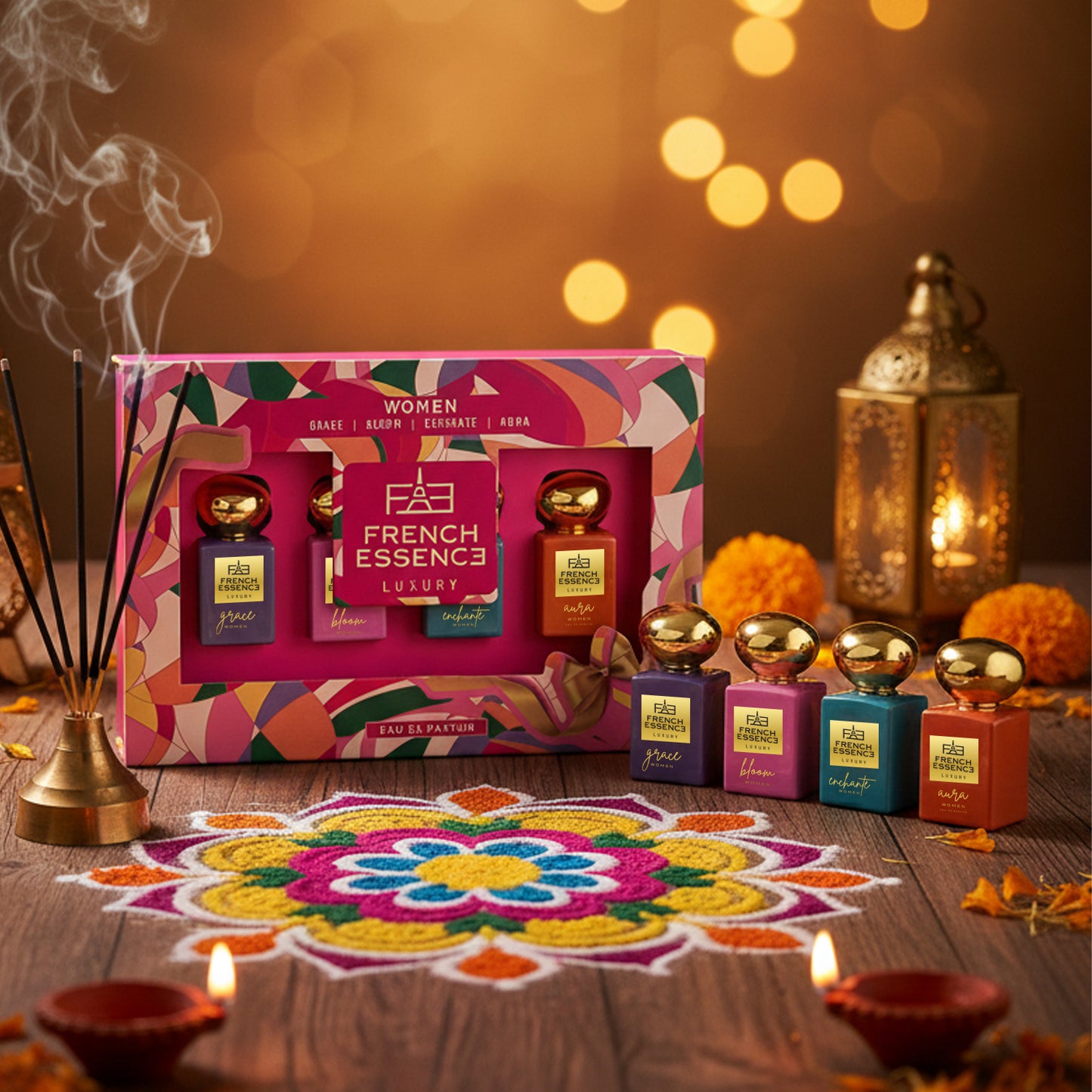 Luxury Perfume Gift Set For Women - 4 x 20mls
