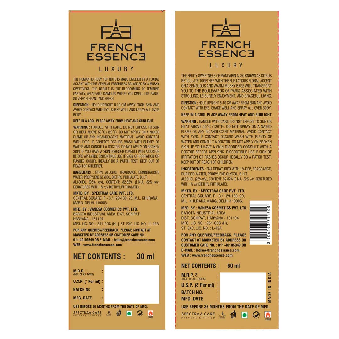 Bloom + Enchante (60ml+30ml) Women Luxury Perfume Combo (Pack of 2)