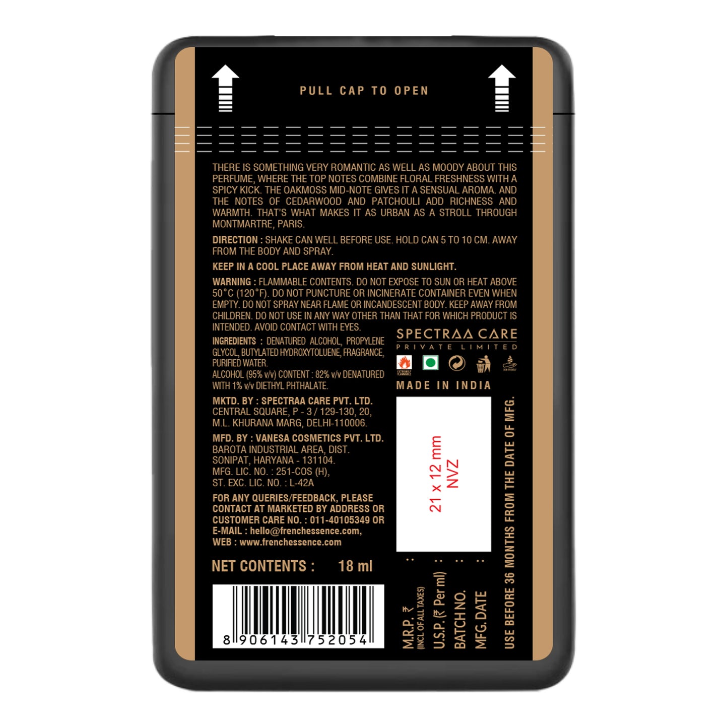 Urban Pocket Perfume - 18ML