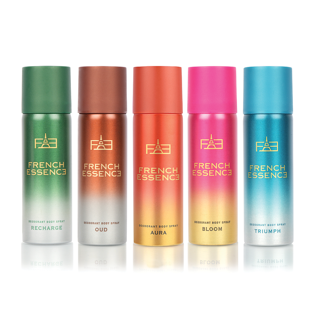 MINI Luxury Deo Combo Pack - Recharge, Oud, Aura, Bloom & Triumph | 50ml x 5