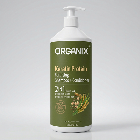 Organix 2-in-1 Keratin Protein Shampoo & Conditioner – 1ltr