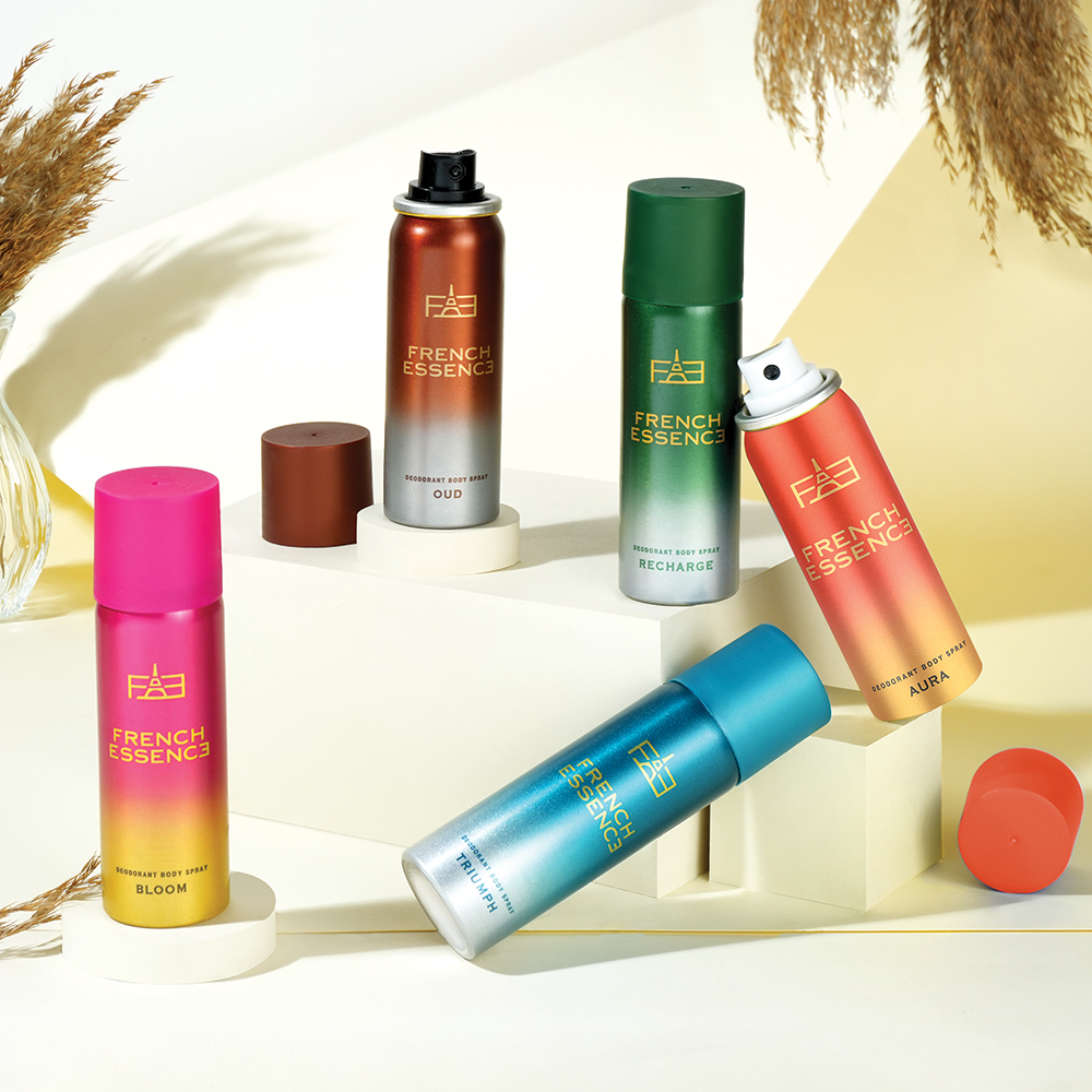 MINI Luxury Deo Combo Pack - Recharge, Oud, Aura, Bloom & Triumph | 50ml x 5