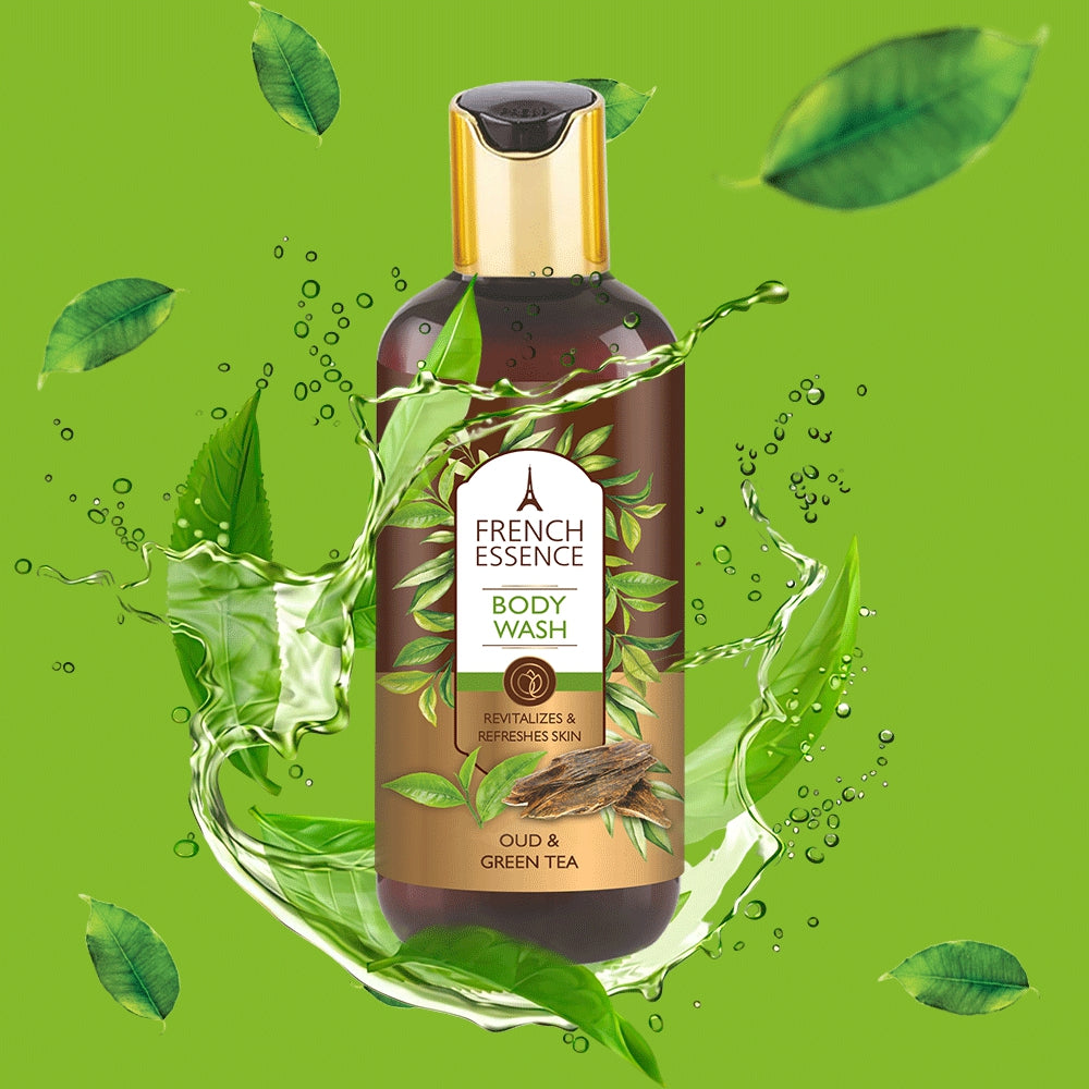 Oud & Green Tea French Body Wash Women