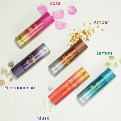 MINI Combi Pack of Bloom, Aura, Oud, Noir & Triumph Deodorant Spray 50ML Each (Pack of 5)