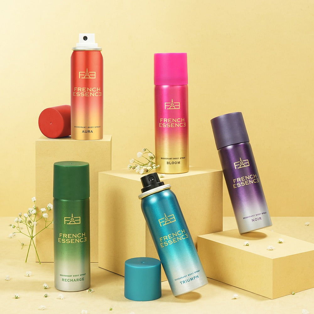 MINI Unisex Deodorant Combi Pack | 50ML Each (Pack of 5)