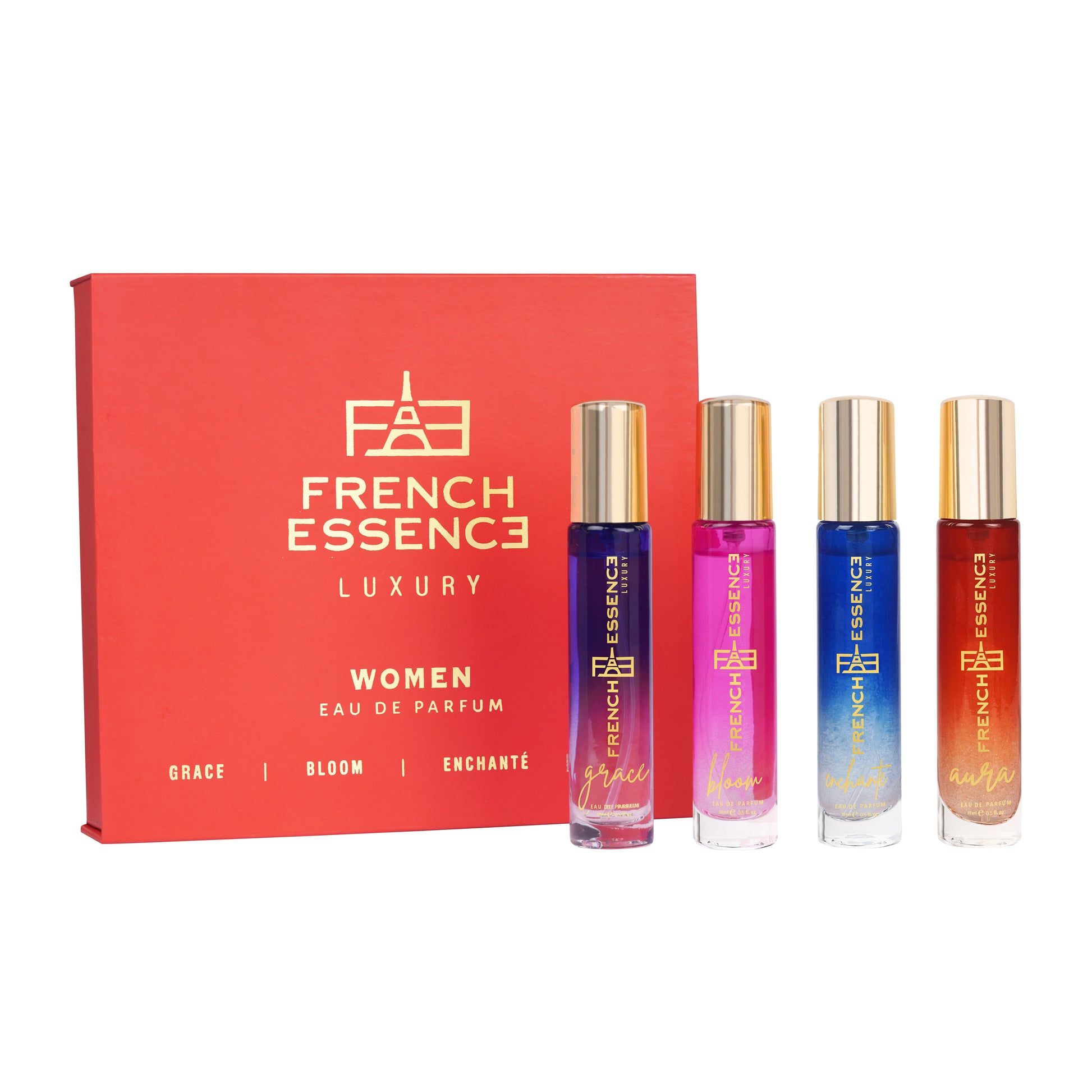 Luxury Vanilla Orchid French Perfume Gift Set Women