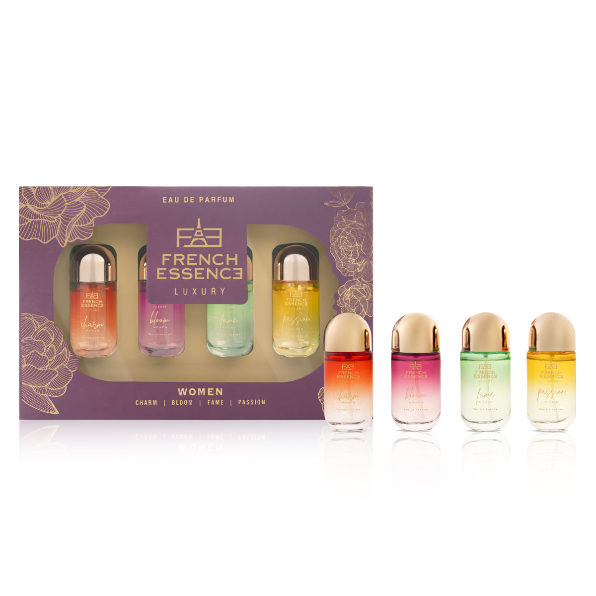 Women's Luxury Ylang, Jasmine French Perfumes Gift Set