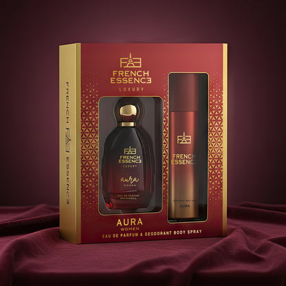 Aura Women Perfume (60ml) & Deodorant (150ml) Combo Pack