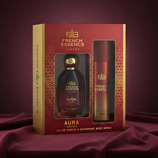 Aura Women Perfume (60ml) & Deodorant (150ml) Combo Pack