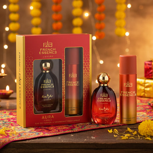 Aura Women Perfume (60ml) & Deodorant (150ml) Combo Pack