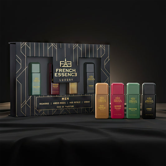 Luxury Perfume Gift Set For Men - 4 x 25mls