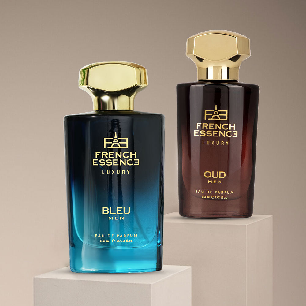 Oud + Bleu (60ml+30ml) Men Premium Perfume Combo (Pack of 2)