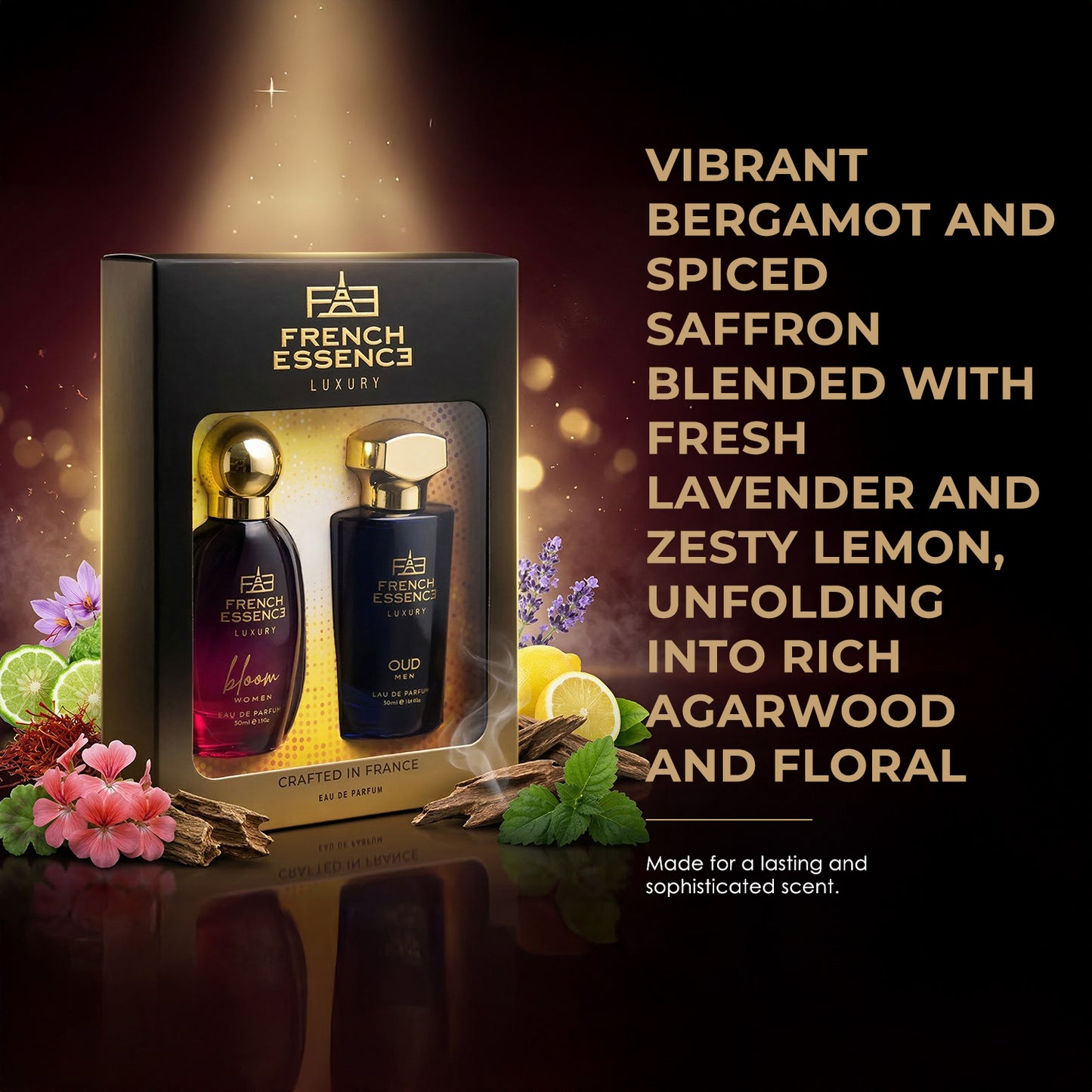 Bloom & Oud Perfume Combo EDP 30ML (Pack of 2)