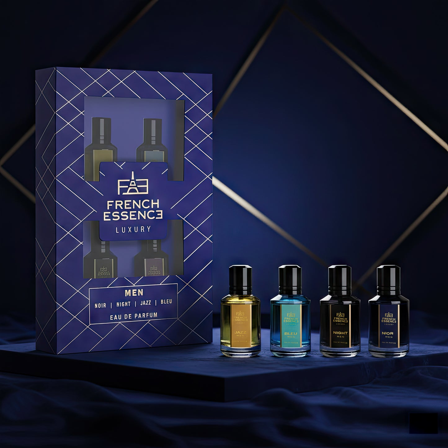 Men's Luxury Perfume Gift Set - 4 x 25mls