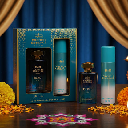 Bleu Unisex Perfume (60ml) & Deodorant (120ml) Combo Pack