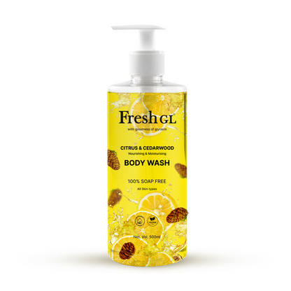 Fresh Gl. Body Wash Cetrus & Cedar Wood