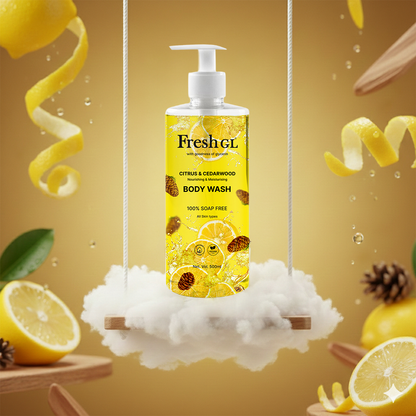 Fresh Gl. Body Wash Cetrus & Cedar Wood