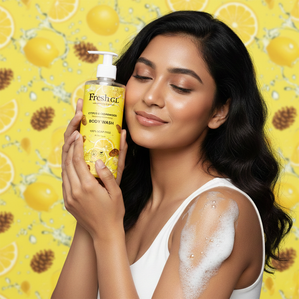 Fresh Gl. Body Wash Cetrus & Cedar Wood