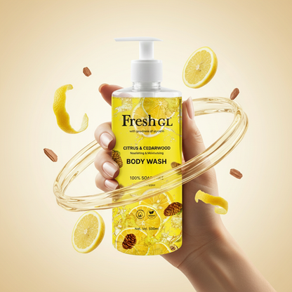 Fresh Gl. Body Wash Cetrus & Cedar Wood