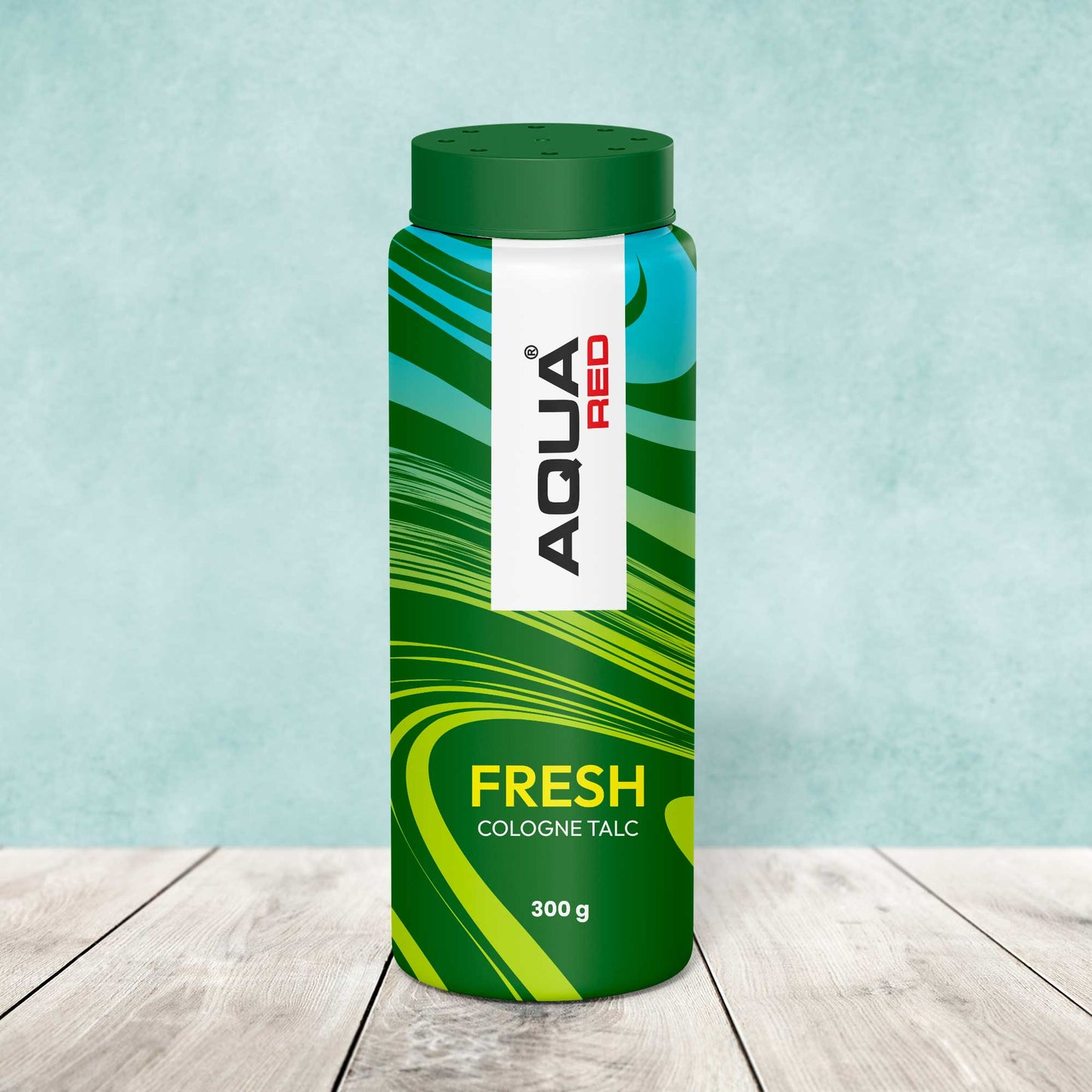 Aqua Red Fresh Cologne Talc 300g