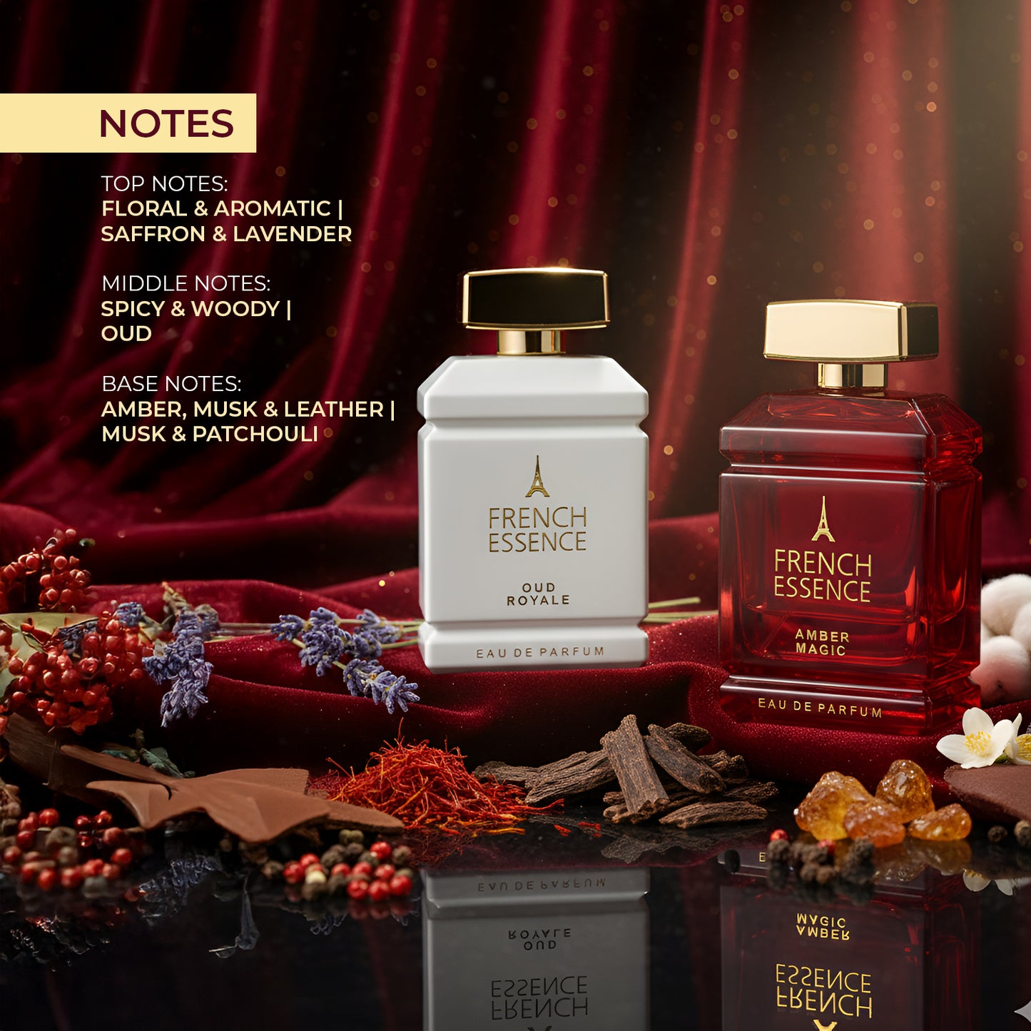 Oud Royale & Amber Magic Perfume Gift Pack – 2 x 100ml
