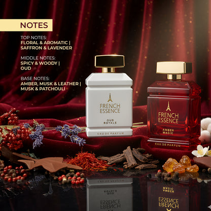 Oud Royale & Amber Magic Perfume Gift Pack – 2 x 100ml