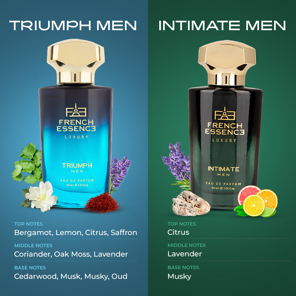 Triumph & Intimate Perfume Combo Pack 30ml+30ml (Pack of 2)