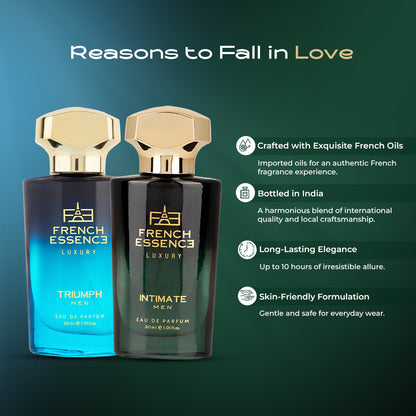Triumph & Intimate Perfume Combo Pack 30ml+30ml (Pack of 2)