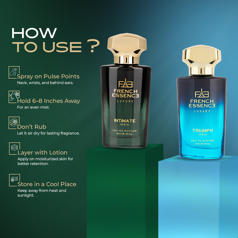 Triumph & Intimate Perfume Combo Pack 30ml+30ml (Pack of 2)