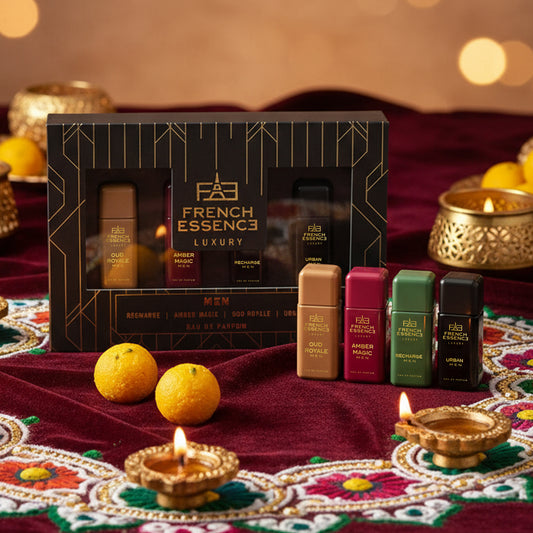 Luxury Perfume Gift Set For Men - 4 x 25mls