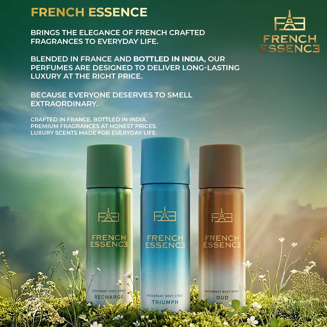 Unisex MINI Deodorant Body Spray Combo Pack 50ML Each (Pack of 3)