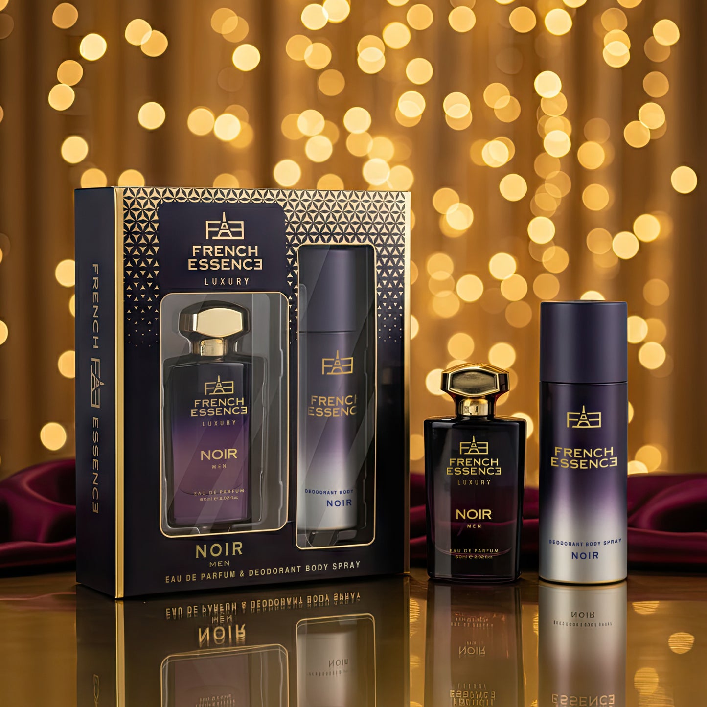 Noir Men Perfume (60ml) & Deodorant (150ml) Combo Pack (Copy)