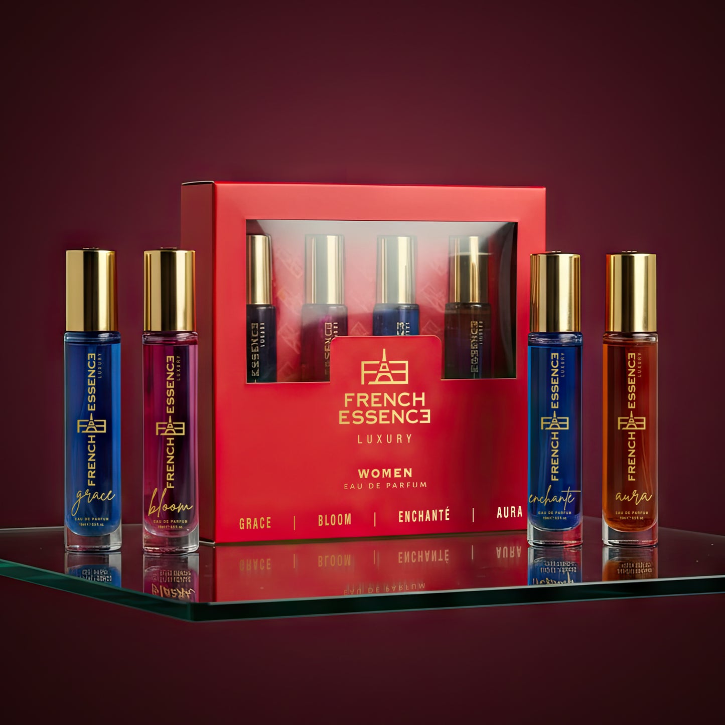 Luxury Perfume Gift Set For Women - 4 x 15mls