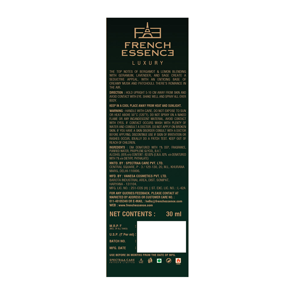 Intimate Men Luxury Perfume - 30ml