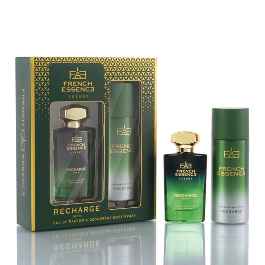 Recharge Men Perfume (60ml) & Deodorant (150ml) Combo Pack
