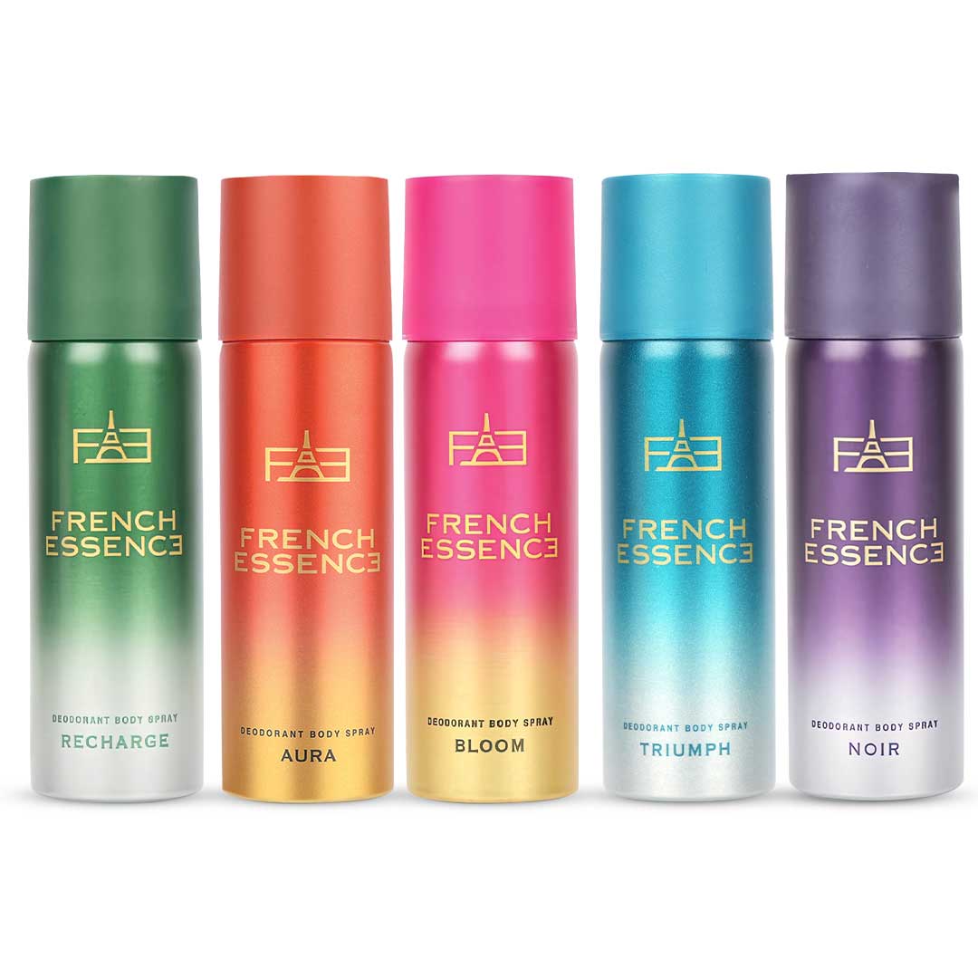 MINI Unisex Deodorant Combo Pack | 50ML Each (Pack of 5)