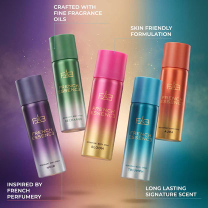 MINI Unisex Deodorant Combo Pack | 50ML Each (Pack of 5)