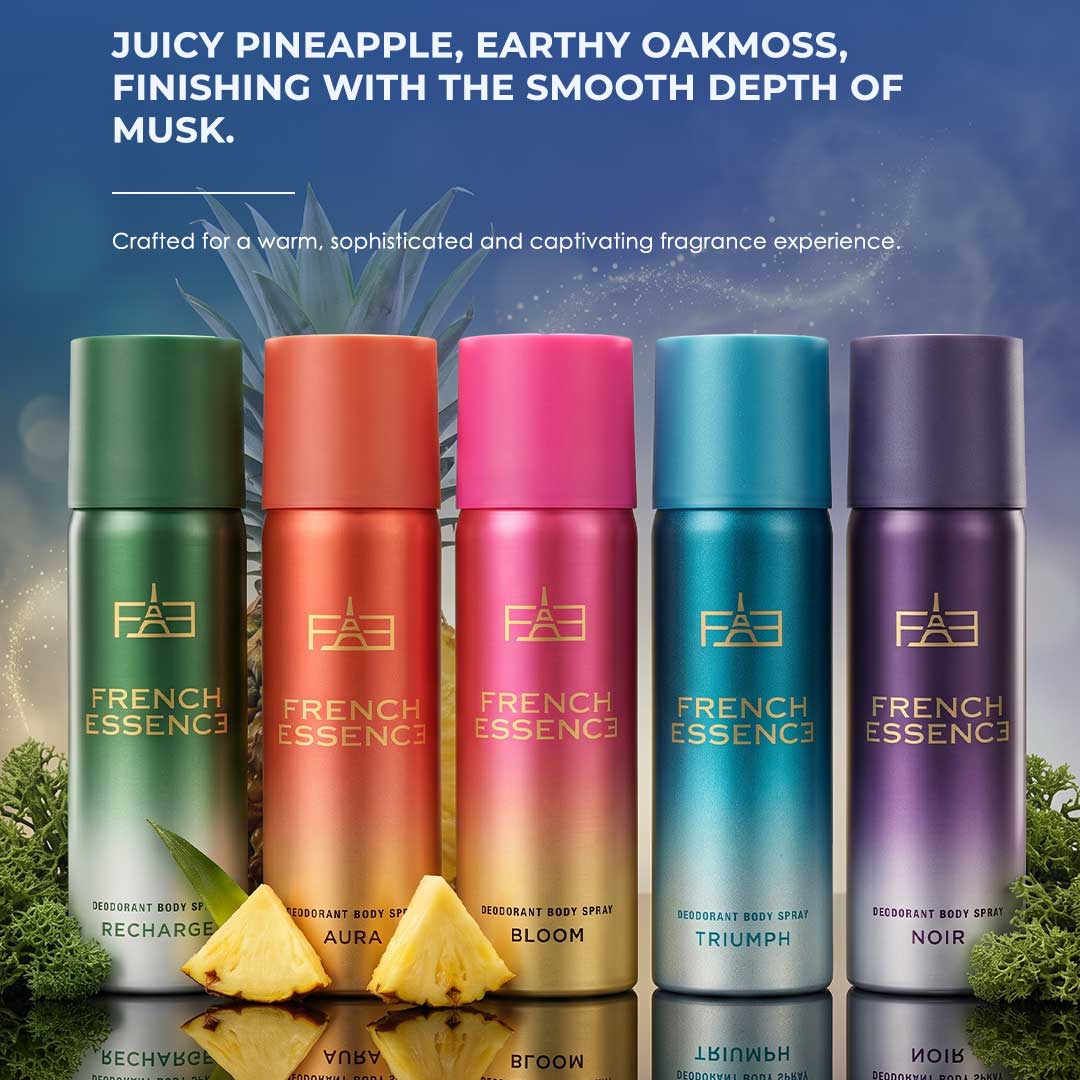 MINI Unisex Deodorant Combo Pack | 50ML Each (Pack of 5)