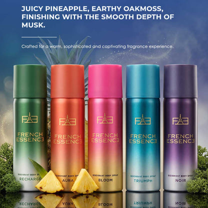 MINI Unisex Deodorant Combo Pack | 50ML Each (Pack of 5)