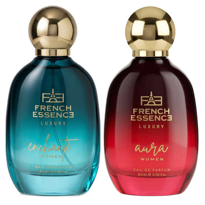 Women's Luxury Perfume Combo Pack 60ml+60ml (Pack of 2)