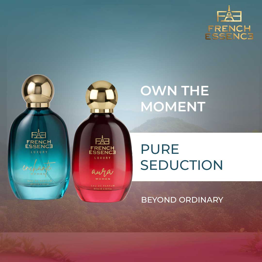 Women's Luxury Perfume Combo Pack 60ml+60ml (Pack of 2)