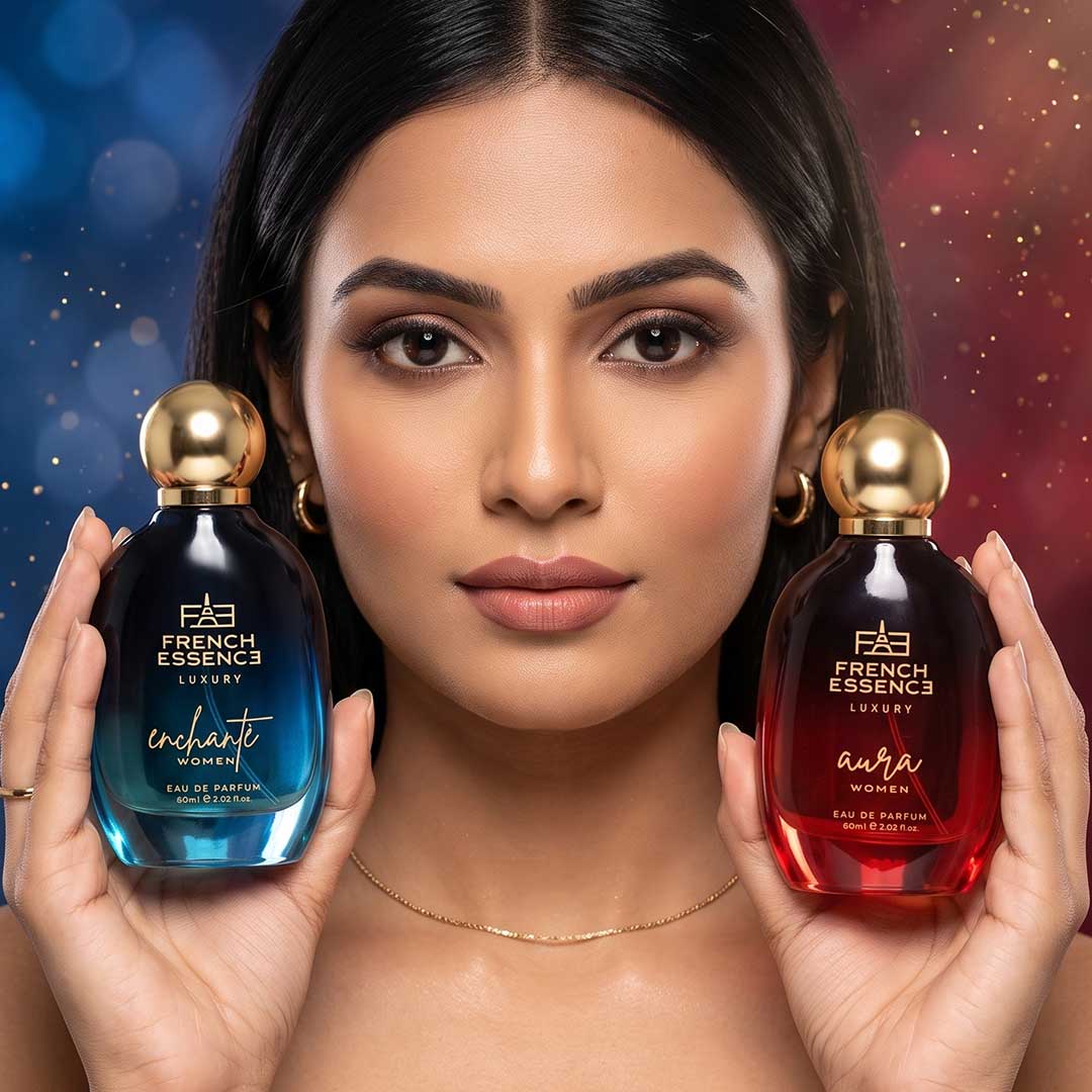 Women's Luxury Perfume Combo Pack 60ml+60ml (Pack of 2)