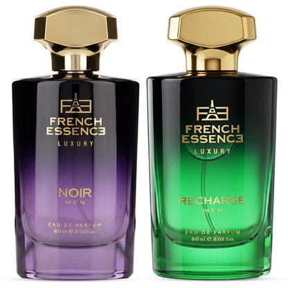 Men's Luxury Perfume Combo Pack 60ml+60ml (Pack of 2)