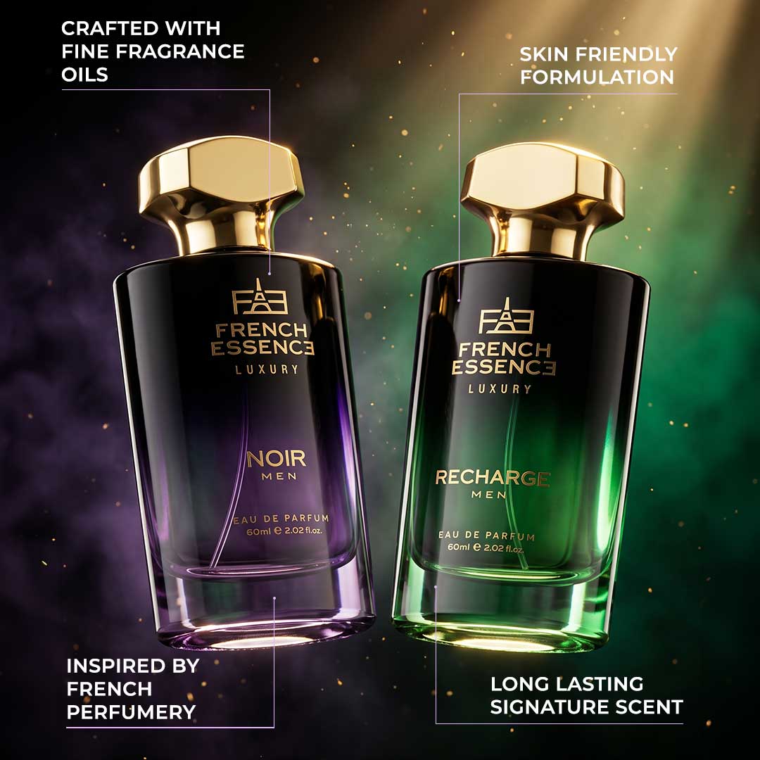 Men's Luxury Perfume Combo Pack 60ml+60ml (Pack of 2)