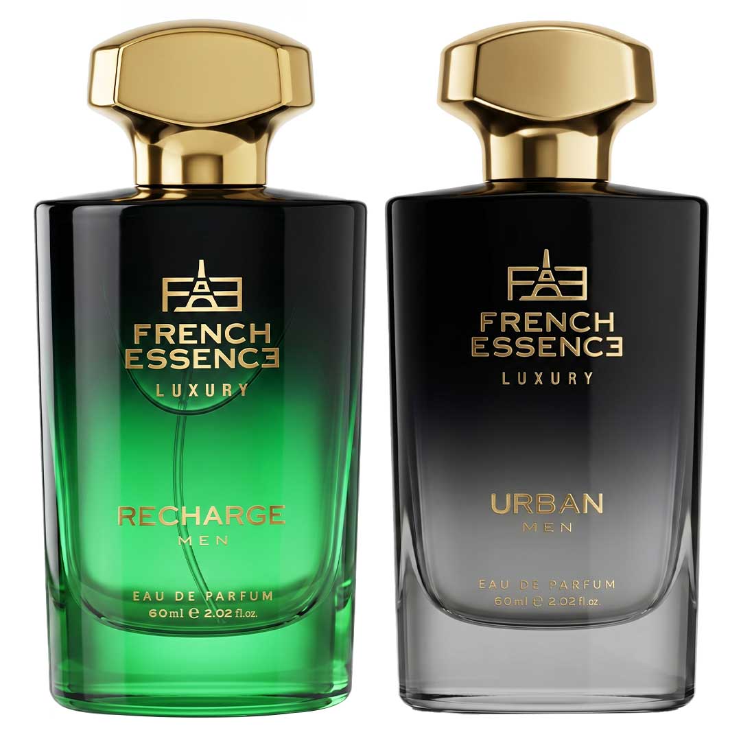 Recharge & Urban Perfume Combo Pack 60ml+60ml (Pack of 2)