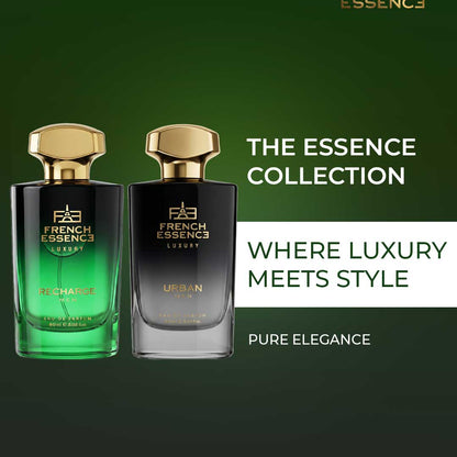 Recharge & Urban Perfume Combo Pack 60ml+60ml (Pack of 2)