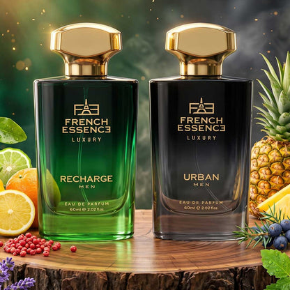 Recharge & Urban Perfume Combo Pack 60ml+60ml (Pack of 2)