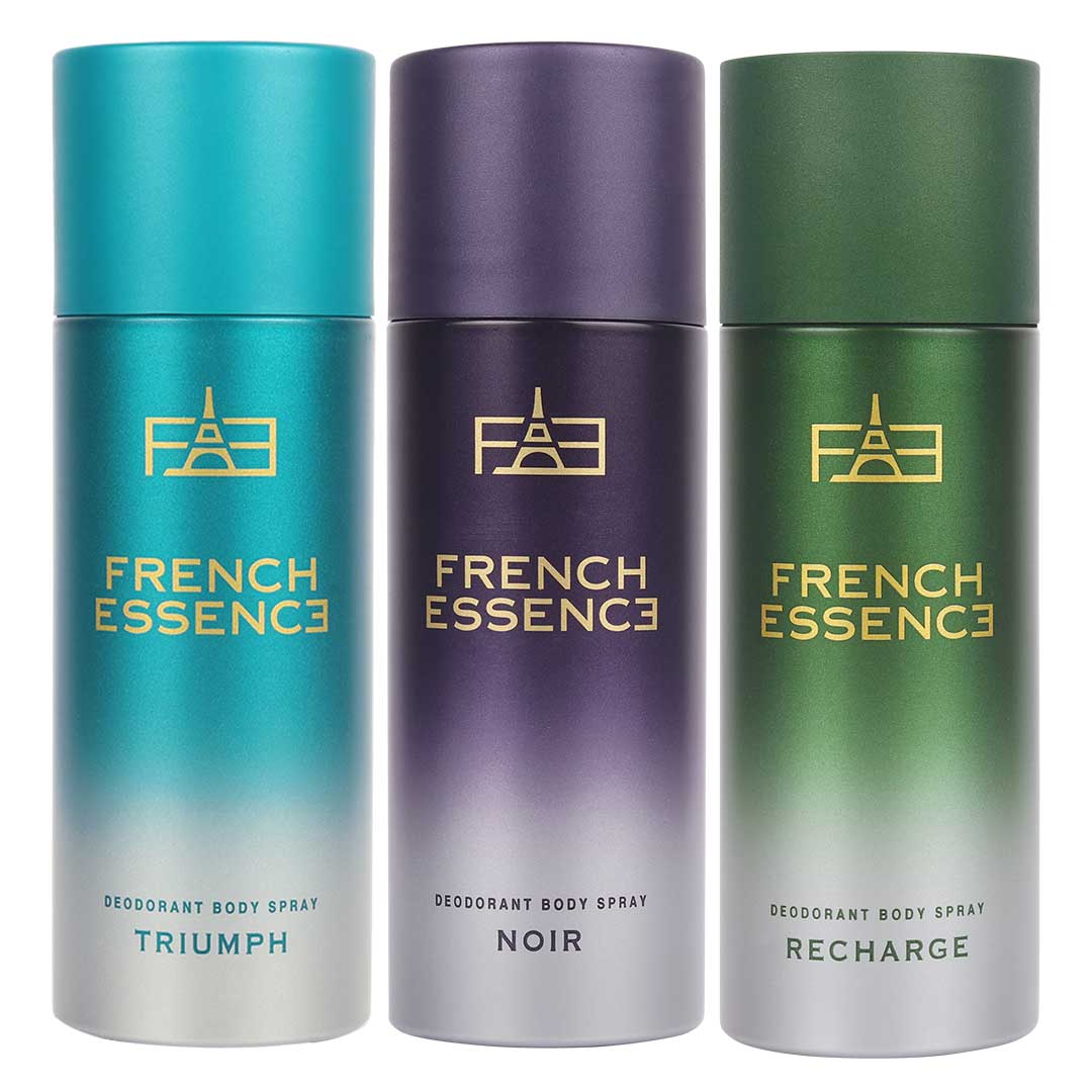 Men Deodorant Body Spray Combo Pack 150ML Each (Pack of 3)