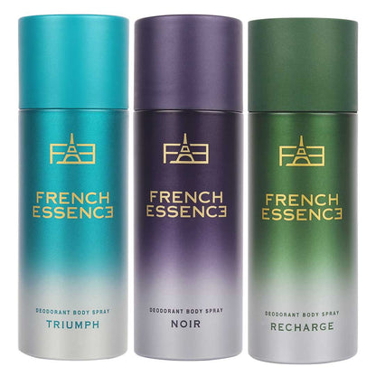 Men Deodorant Body Spray Combo Pack 150ML Each (Pack of 3)